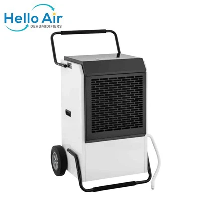 HACD-90D Dehumidifier Suhu Penyerap Kelembaban Portabel Dengan Pencairan Sendiri Untuk Tanaman